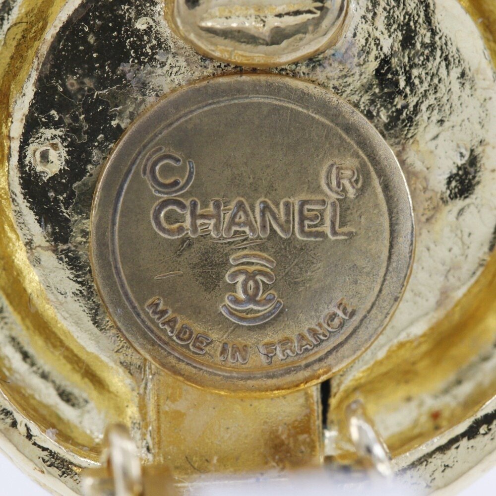 CHANEL Authentic Gold Earrings - Picture 7 of 7